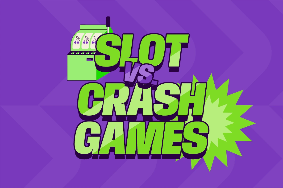 Entenda a diferença de slot e crash game