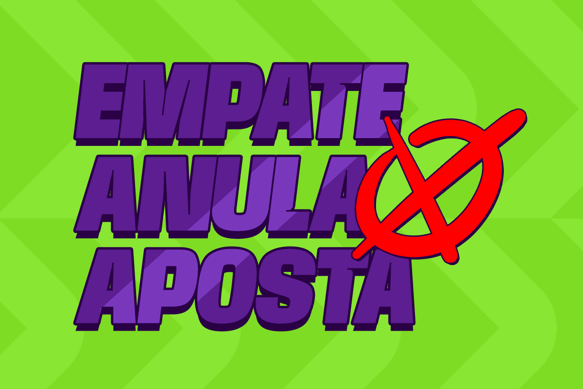 Como apostar em Empate Anula Aposta